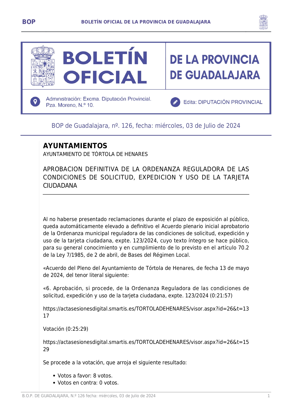 Aprobacin Definitiva Ordenanza Reguladora Condiciones Solicitud Expedicin Y Uso Tarjeta Ciudadana Page001 Aprobacin Definitiva Ordenanza Reguladora Condiciones Solicitud Expedicin Y Uso Tarjeta Ciudadana Page001