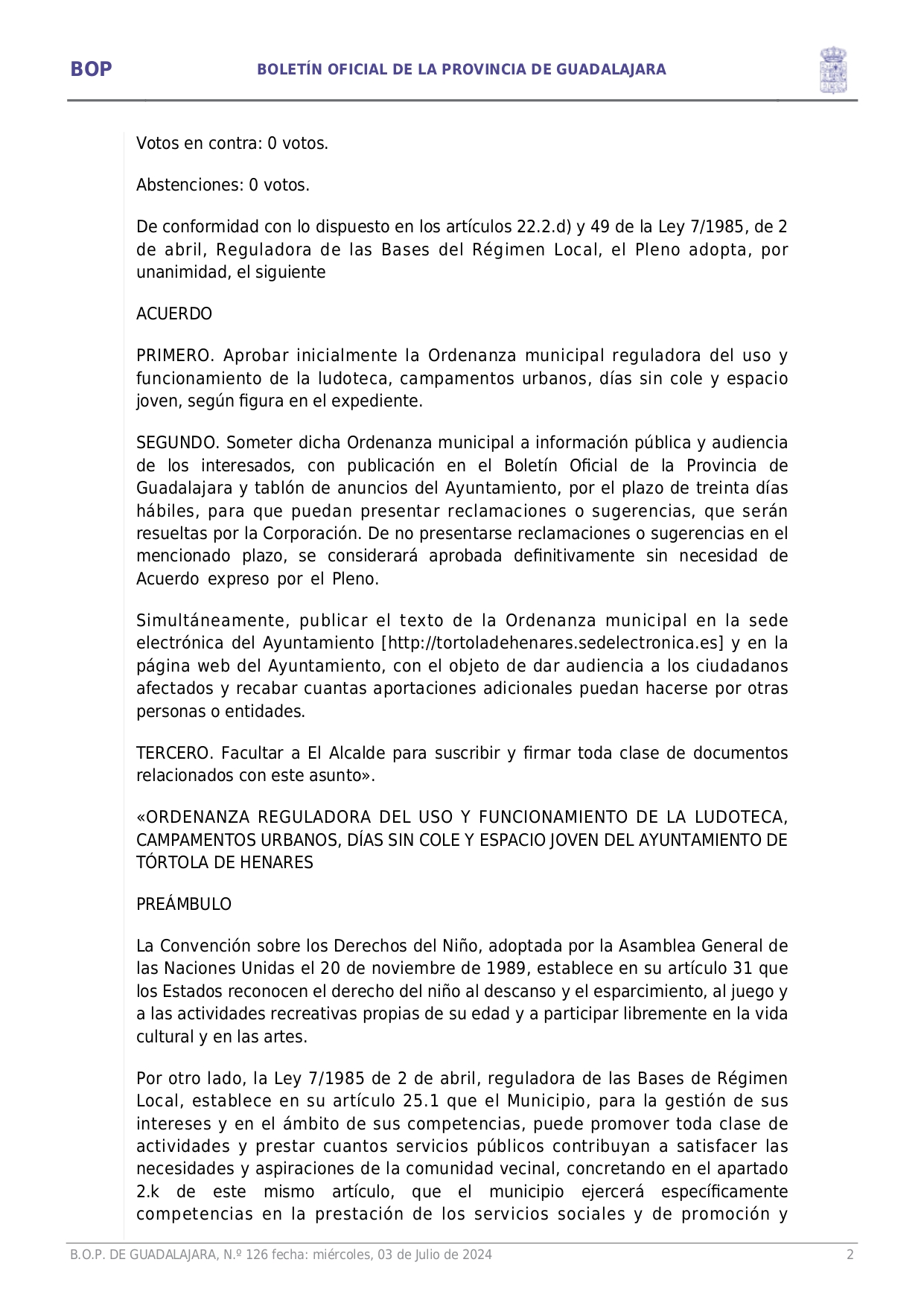 Aprobacin Definitiva Ordenanza Reguladora Uso Y Funcionamiento Ludoteca Campamentos Urbanos Das Sin Cole Y Espacio Joven Page0002