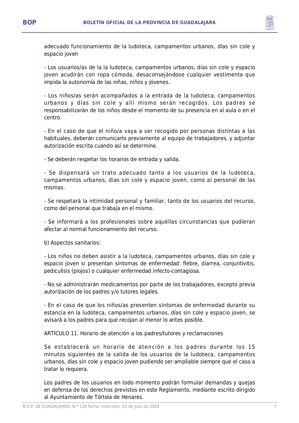 Aprobacin Definitiva Ordenanza Reguladora Uso Y Funcionamiento Ludoteca Campamentos Urbanos Das Sin Cole Y Espacio Joven Page0007