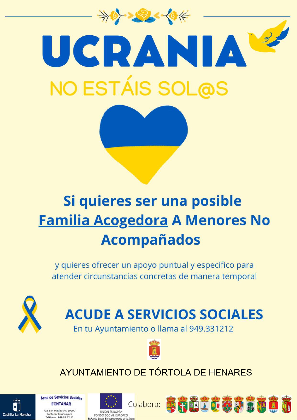 ES EL MOMENTO DE AYUDAR COLABORA CON UCRANIA