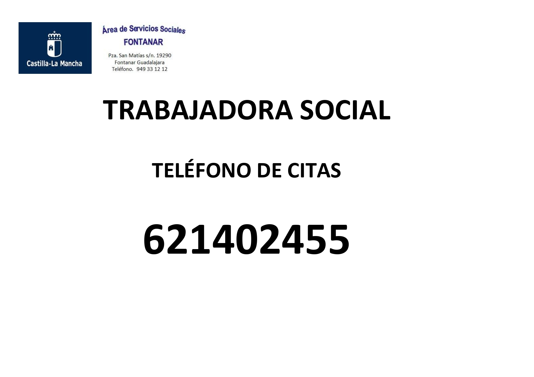 Telfono Citas Trabajadora Social Page01 Telfono Citas Trabajadora Social Page01